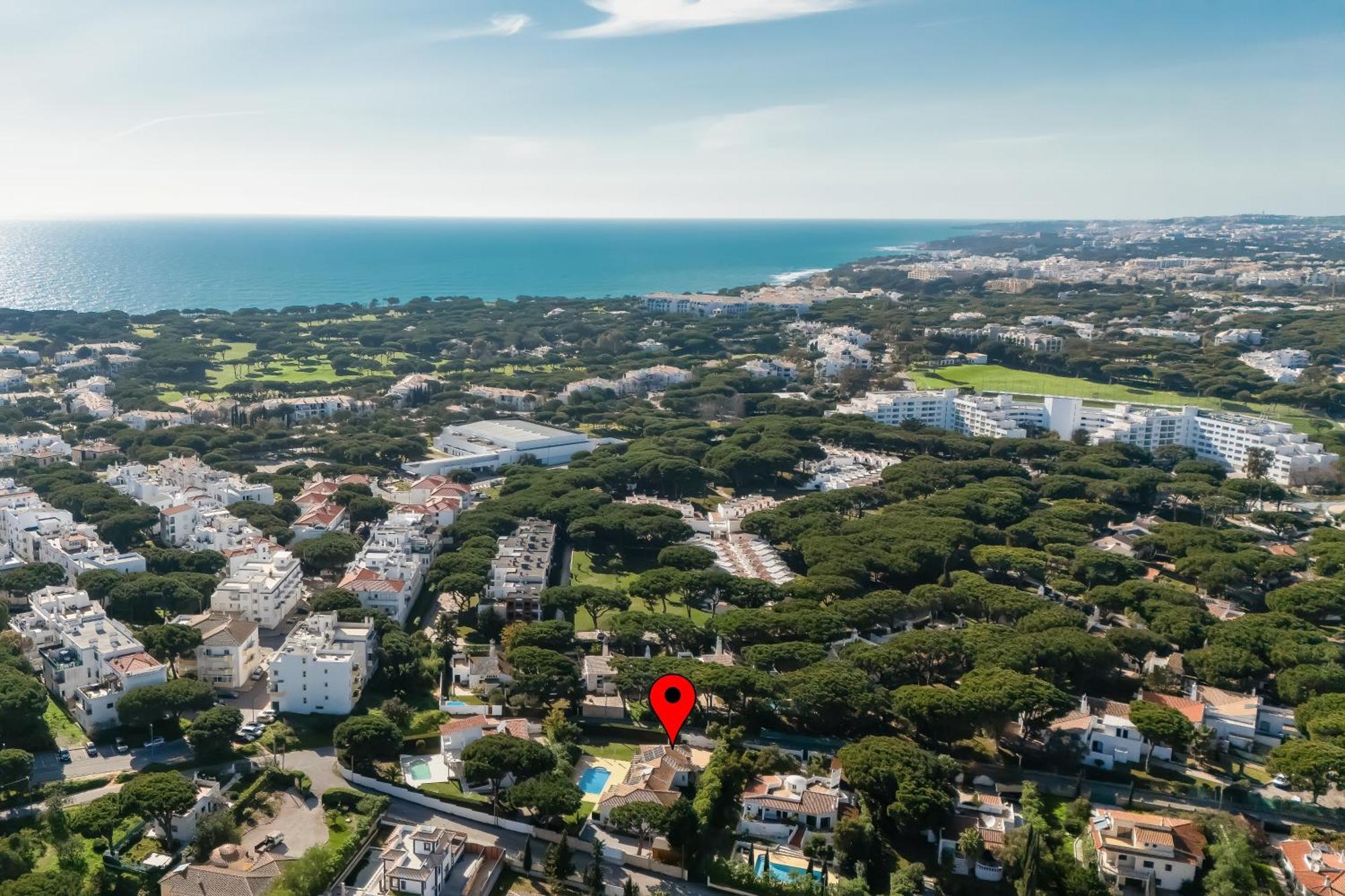 Exclusive Villa Toulouse With Pool In Falesia Algarve 阿尔布费拉 外观 照片