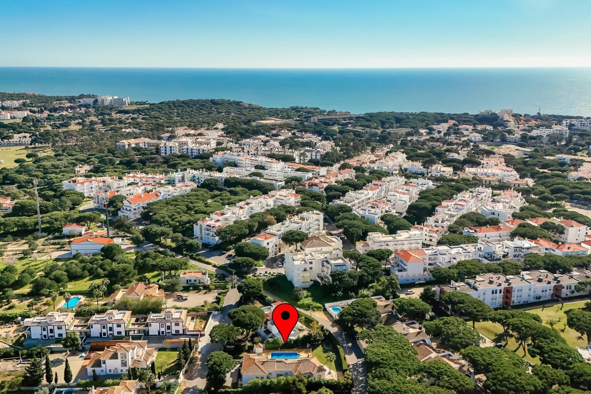 Exclusive Villa Toulouse With Pool In Falesia Algarve 阿尔布费拉 外观 照片